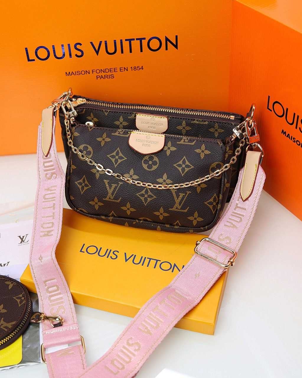 Жіноча сумка/Сумка Louis Vuitton 3 в 1/Женская сумка через плечо/сумка