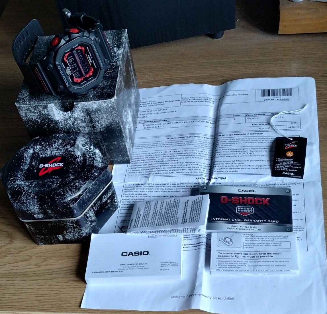 Casio g shock GXW-56