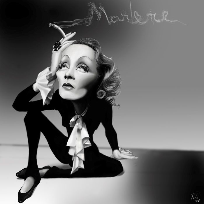 11 Famosas Divas do Cinema - A arte da caricatura!
