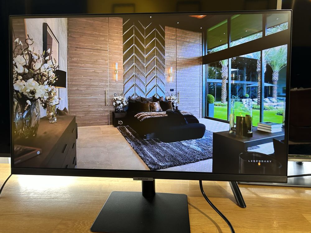 Телевізор-Монітор 27” Samsung Smart M5 S27AM500NR + голосовий пульт