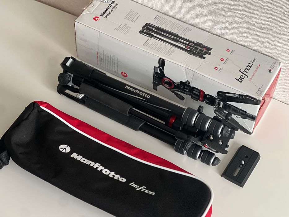 Manfrotto BeFREE найкращий тревел штатив!