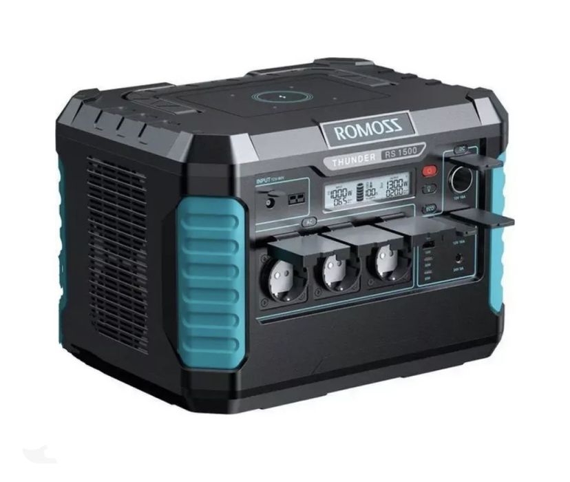 Зарядна станція Romoss RS1500 / 1328 Вт⋅год/ 1500 Вт (пікова 3000 Вт)