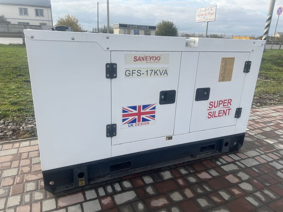 Генератор Saneyyo 17 ква 13 квт