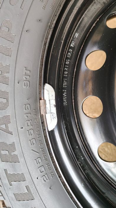 Koła felgi opony zimowe 16 cali 5x114.3 honda Civic ufo