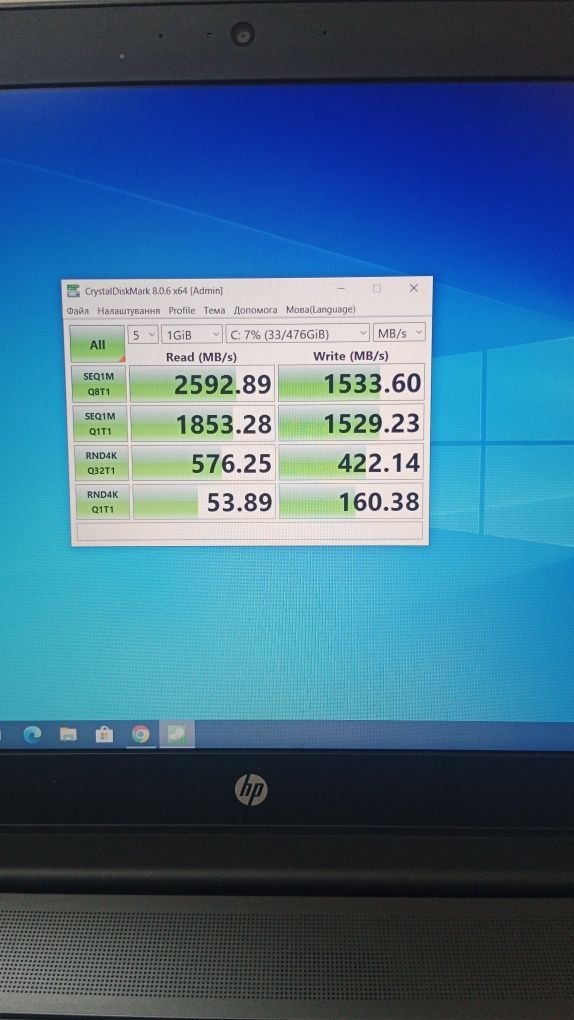 HP zbook 15 g4 i7 16Gb ssd nvme 512 Gb Терміново