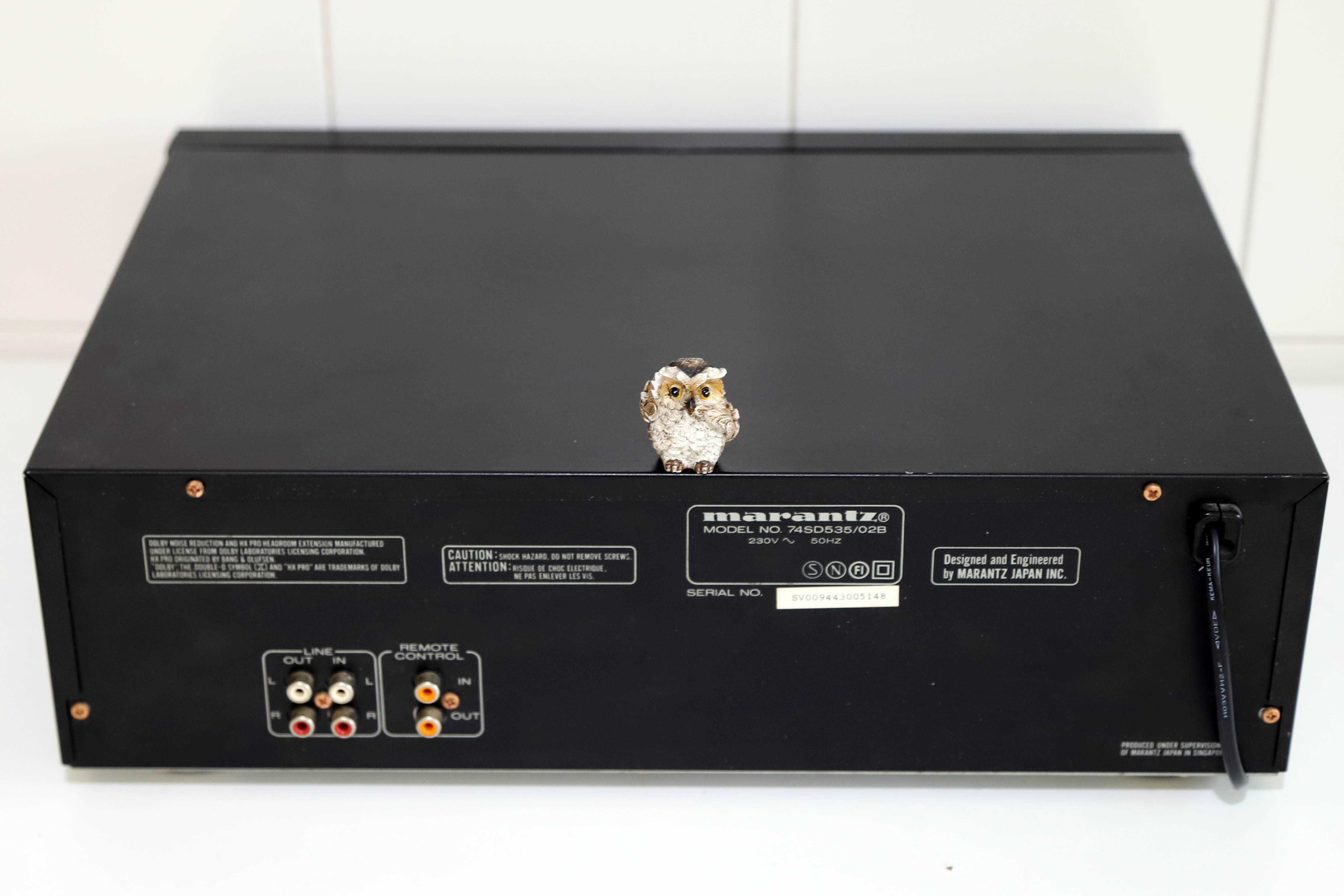 Marantz SD535 Duplo Tape Deck Cassetes autoreverse