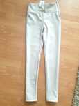 Spodnie damskie legginsy z eko skory S