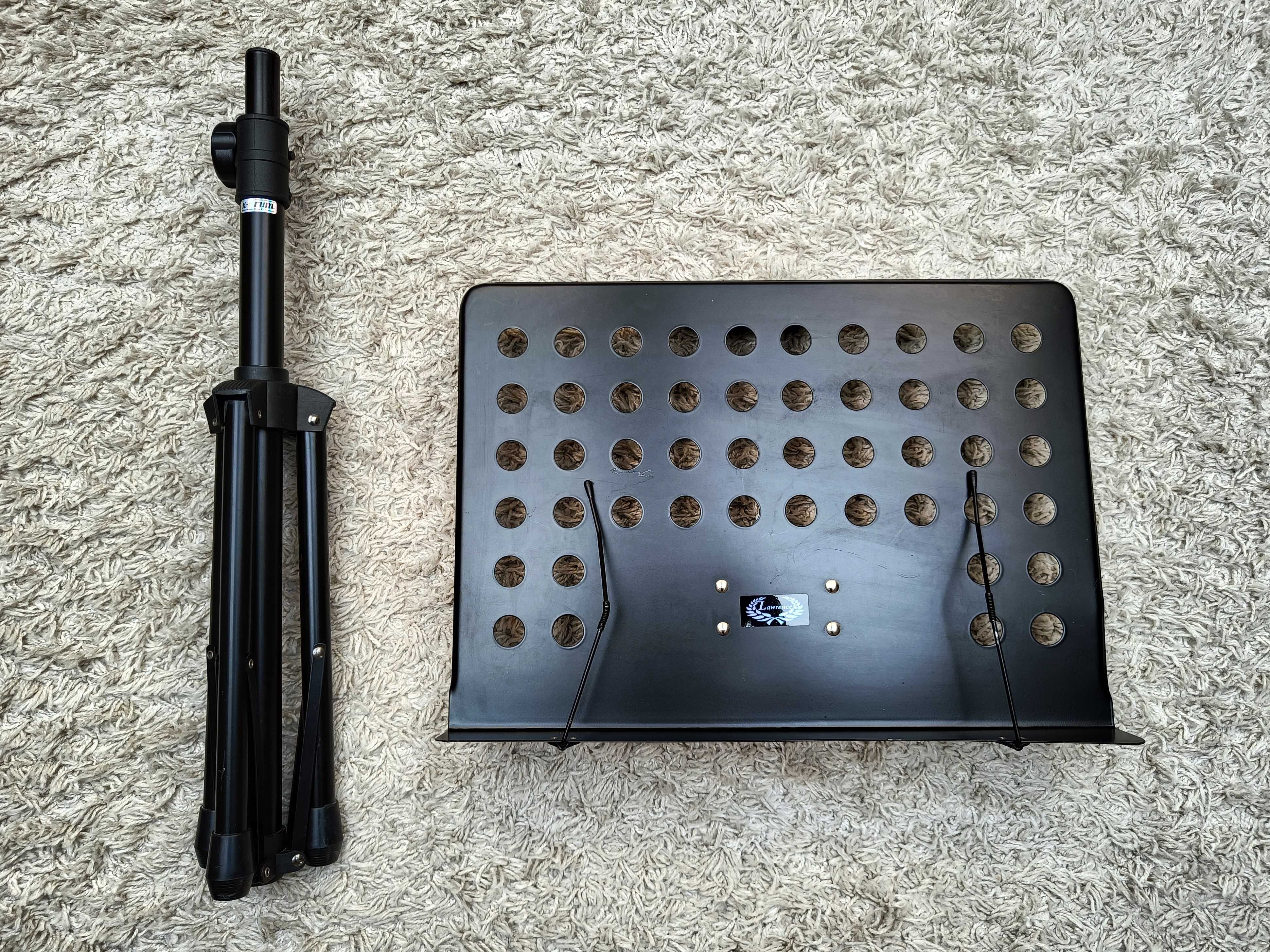 Pulpit stojak statyw na nuty LAWRENCE OPUS ORCHESTRAL PRO BLACK LMS-07