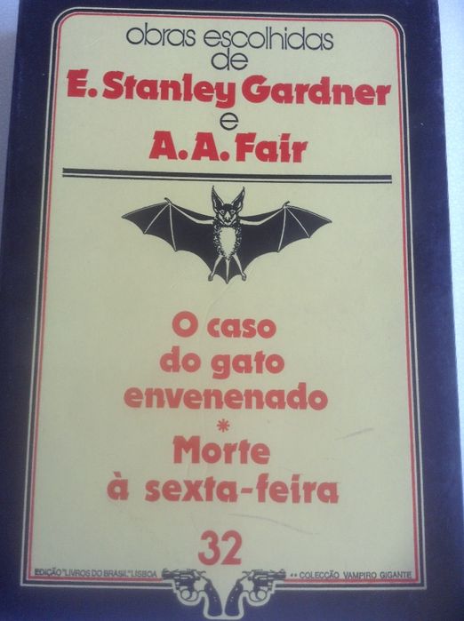 Livros policiais de Erle Stanley Gardner e de A.A.Fair