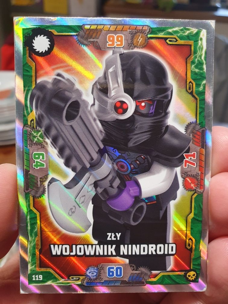 Karta Lego Ninjago Wojownik Nindroid 119