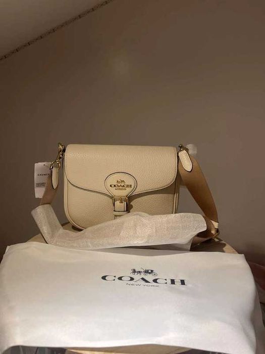 Mala Coach creme nova