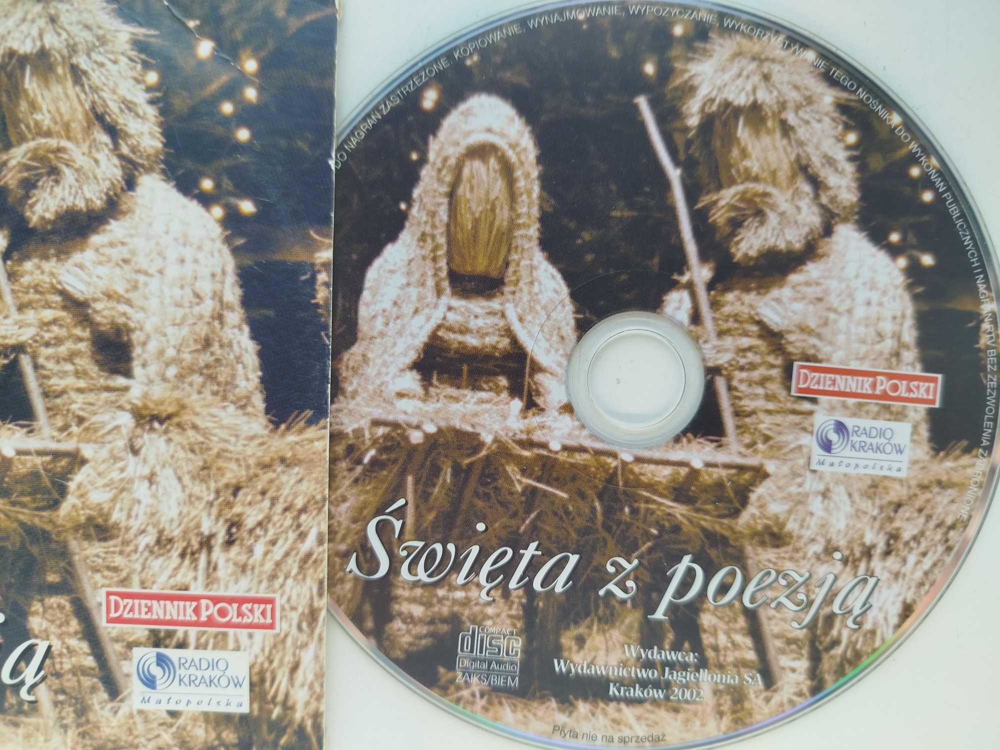 Święta z Poezja CD koperta Trela Globisz Zięba Dziennik Polski