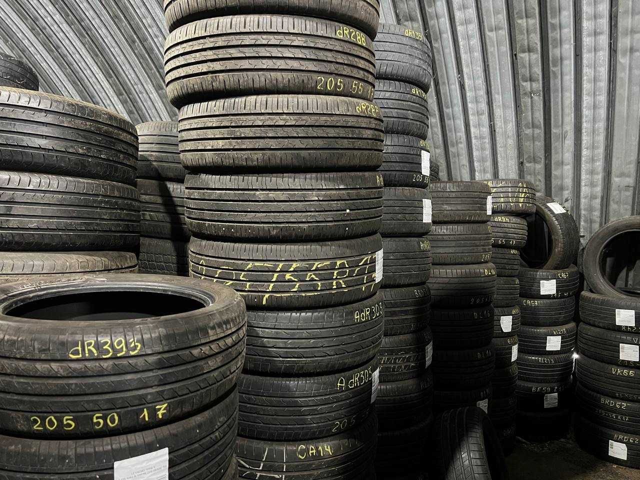 вживані шини 205/55R17 – вигідна ціна Великий вибір літо резина колеса