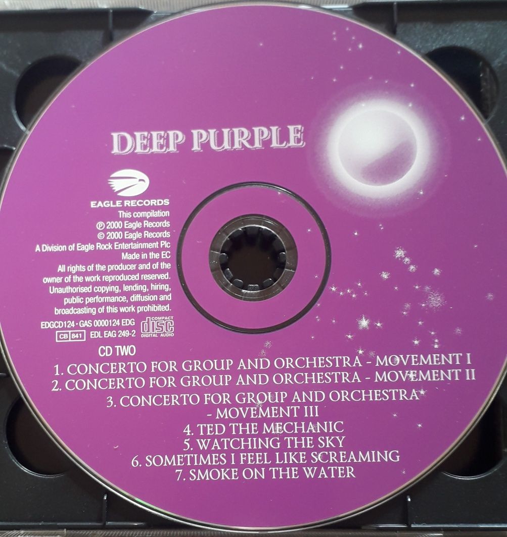 CD In Concert With The London Symphony Orchestra Deep Purple