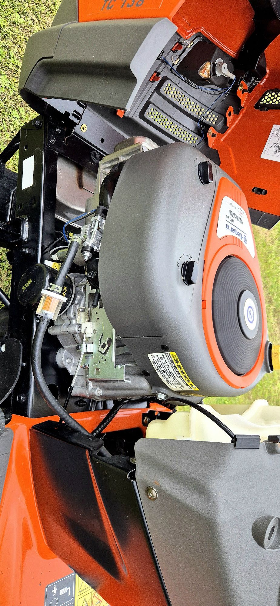 Traktorek Husqvarna TC138  Automat Hydro Pompa Oleju Briggs & Stratton