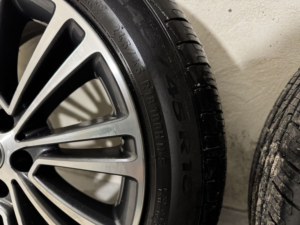 Диски з резиною bmw g30 245/45r18 style 634