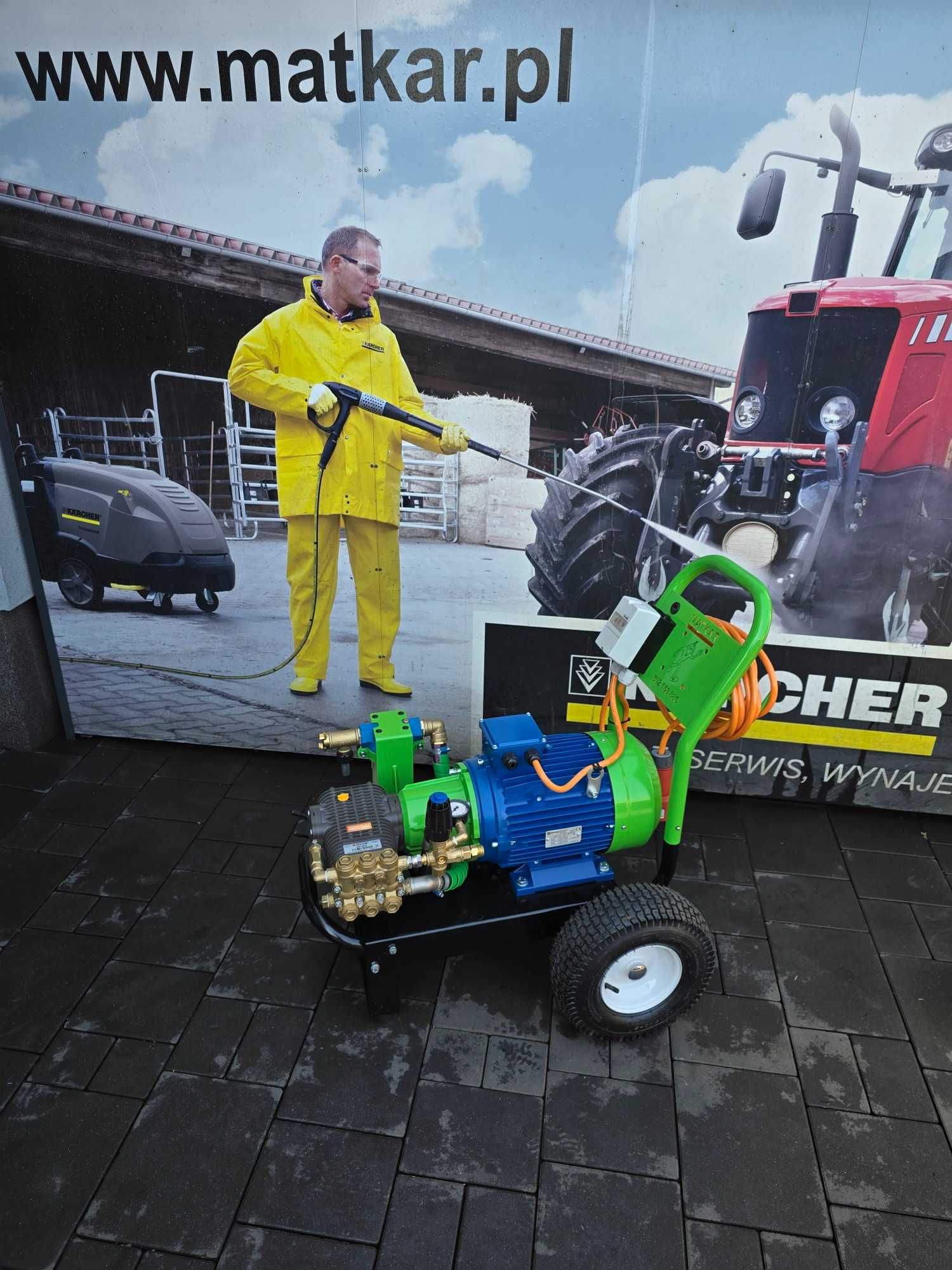 Myjka Karcher 210 BAR Pompa Comet 5530 21 L/min Karcher, Oertzen,Falch