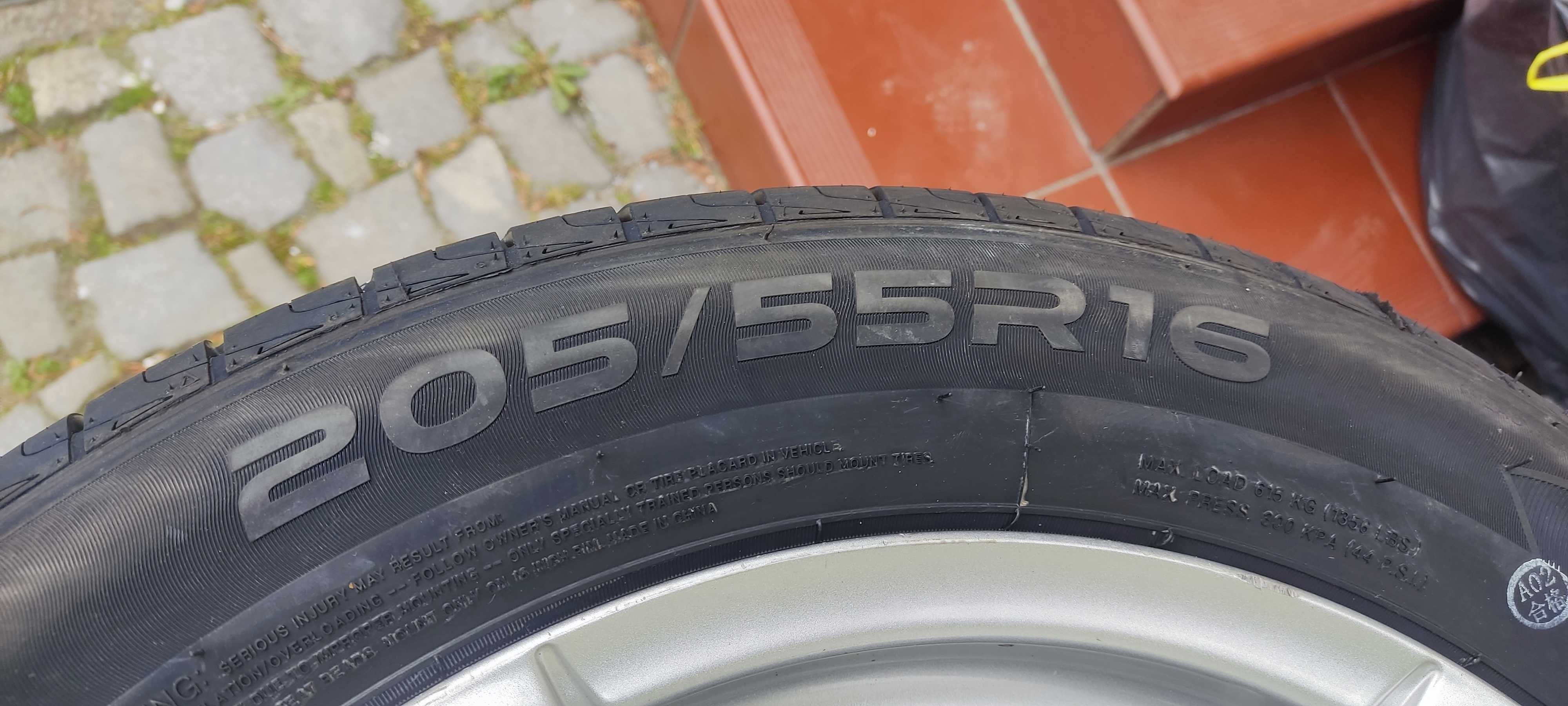 Koła aluminiowe z oponami 16