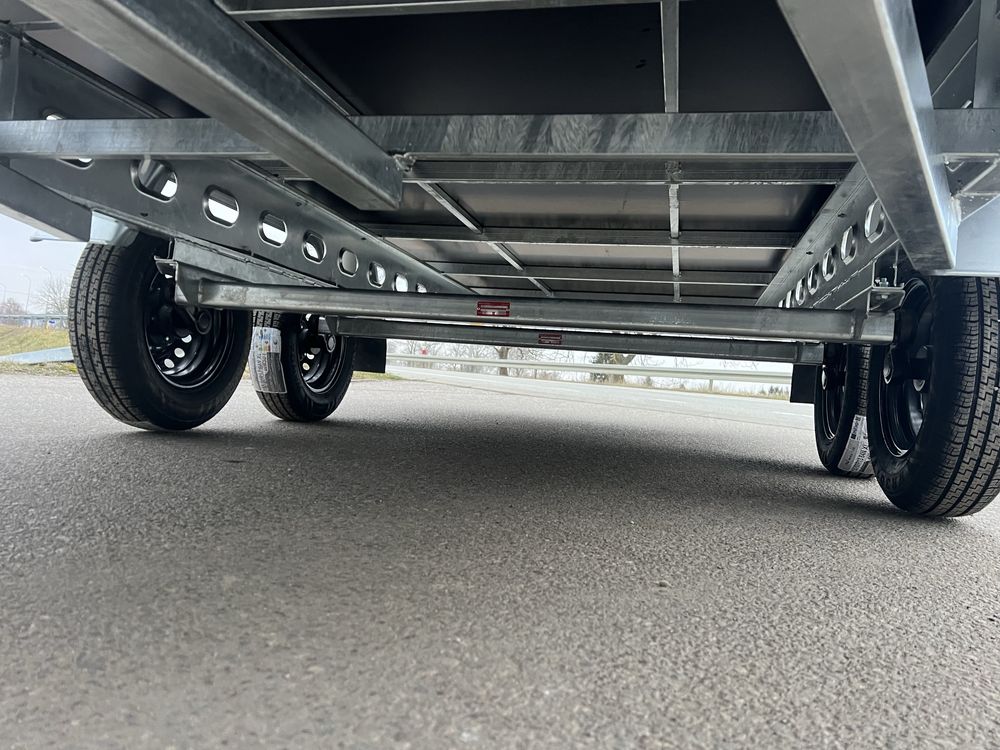 Przyczepa PLATFORMA 4x2m mocna solidna 750kg DMC