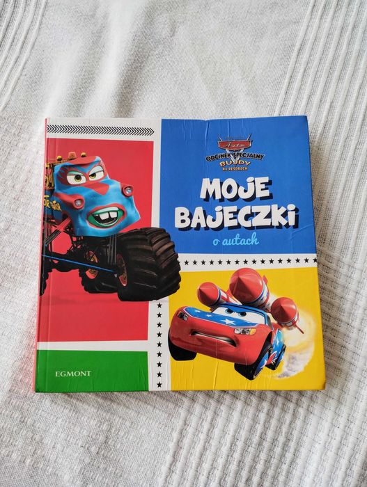 Książka dla dzieci "Moje bajeczki o autach" wyd. Egmont