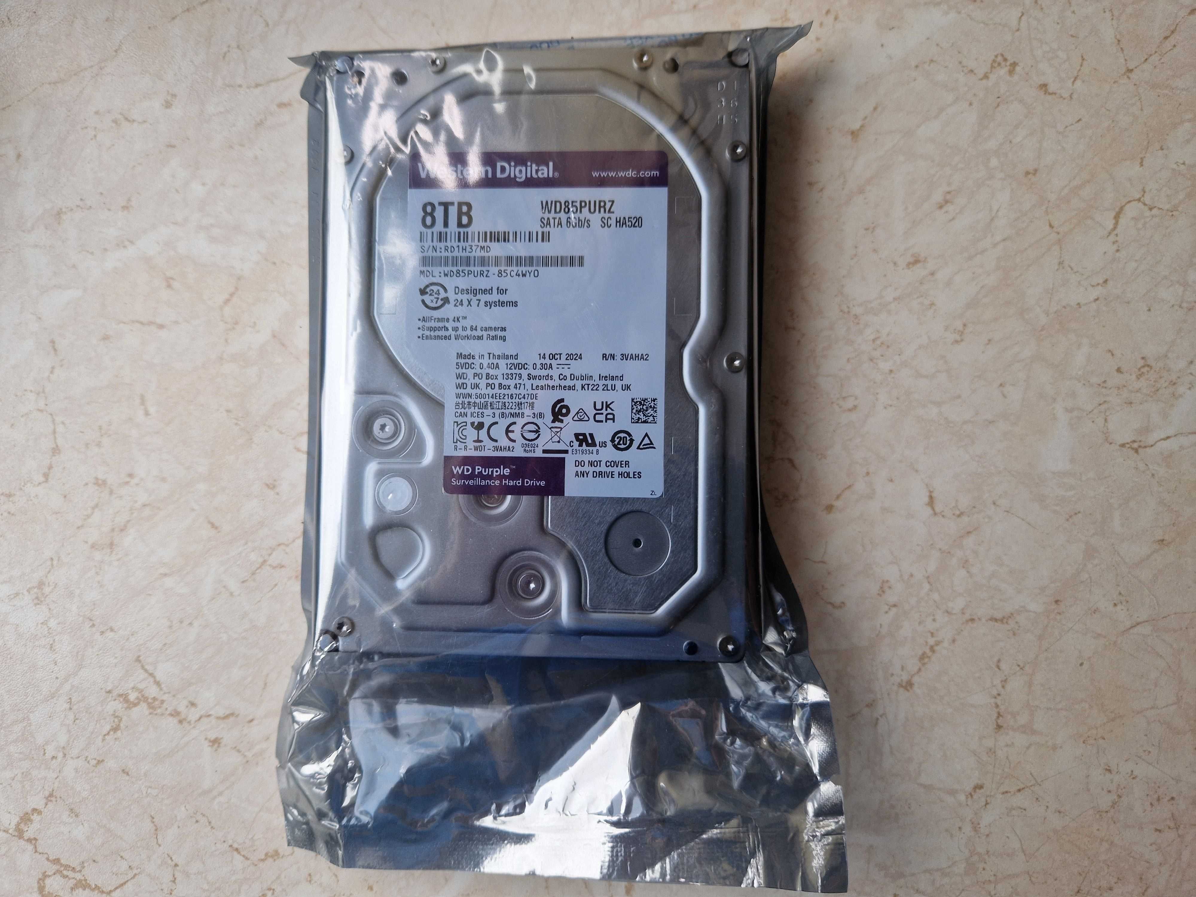 Dysk Twardy HDD  8TB