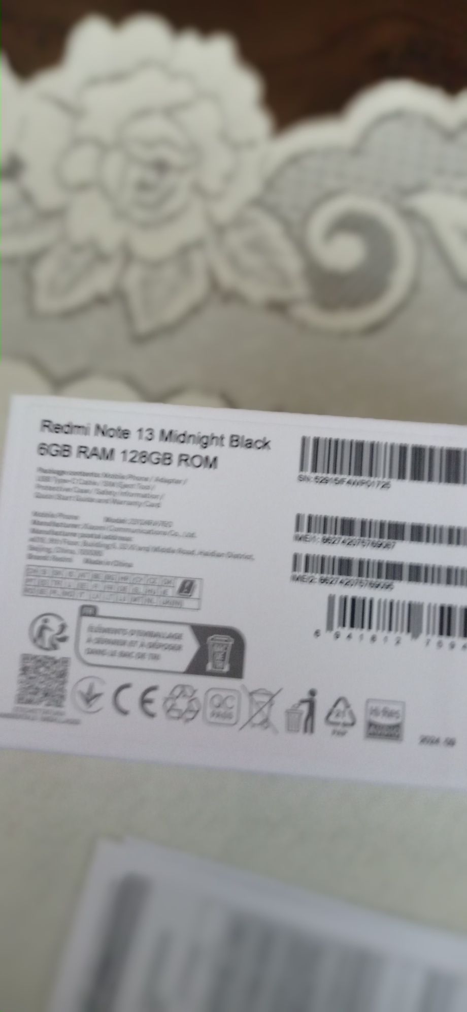 Sprzedam telefon nowy Xiaomi Note 13