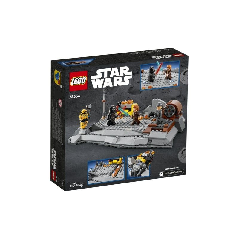 Блоковий конструктор LEGO Star Wars Obi-Wan Kenobi vs. Darth Vader (75