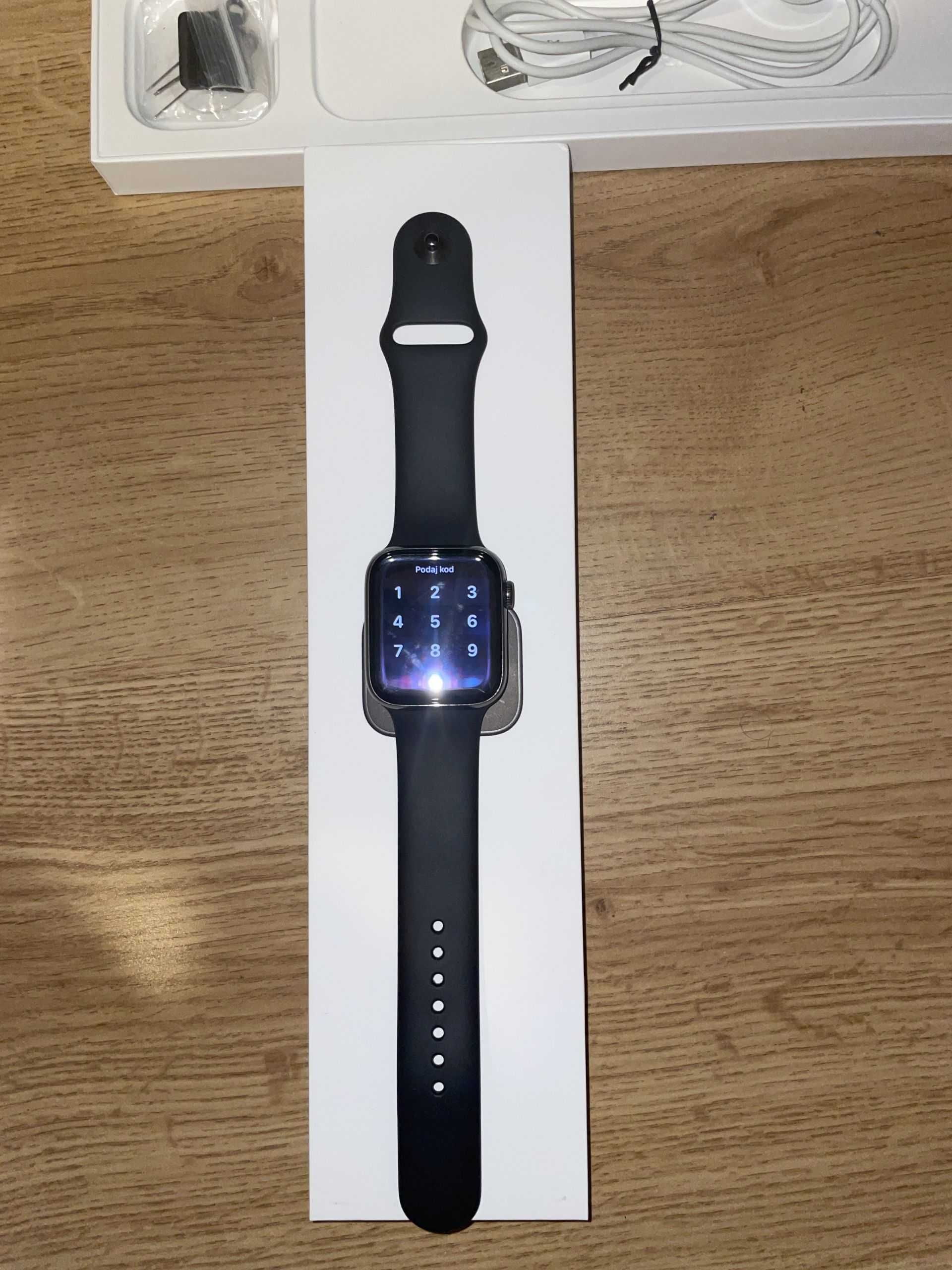 Apple Watch 6 44mm LTE Stainless Steel Graphite najwyższy model !