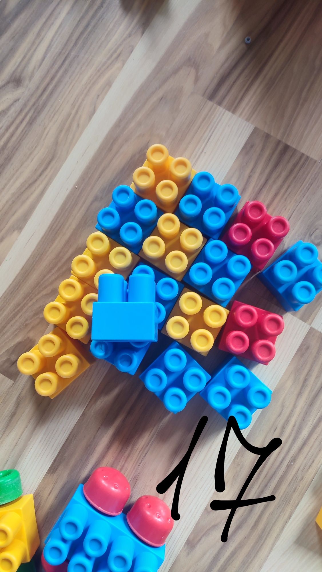 Klocki Wader duże 340 elementów