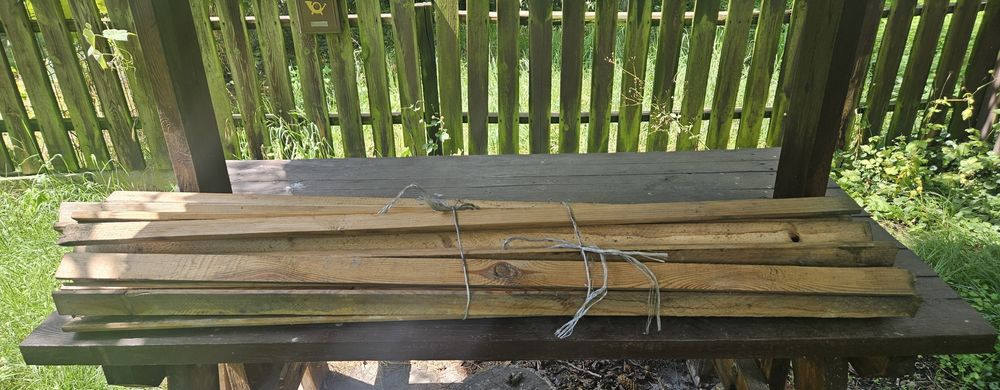 Deski drewniane całość