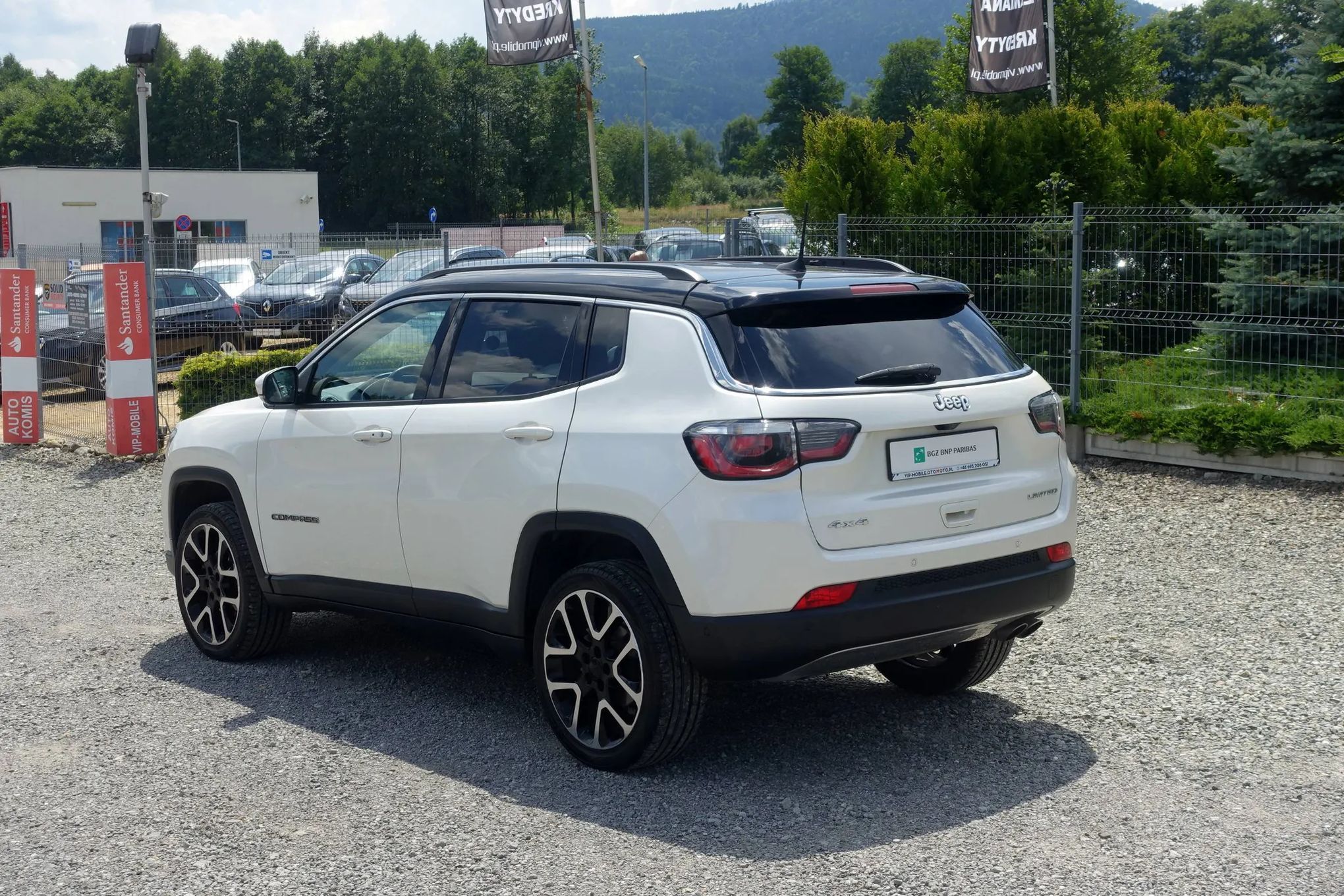 Jeep Compass 2.0Multijet 140KM Limited 4x4 4WD Automat Tablet Android Biała perła
