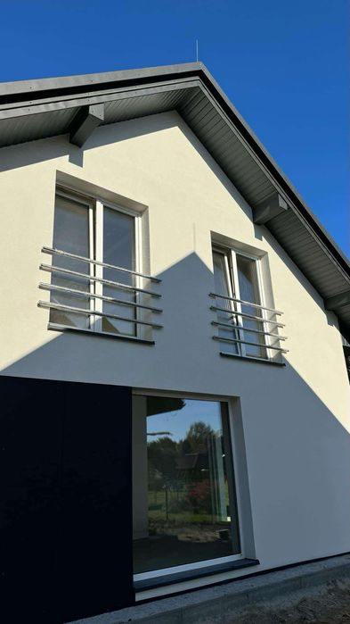 Balustrady nierdzewne zabezpieczenia okienne francuskie