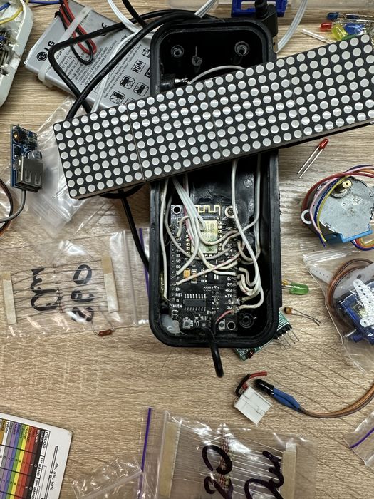 Ардуіно, датчики + купа запчастин