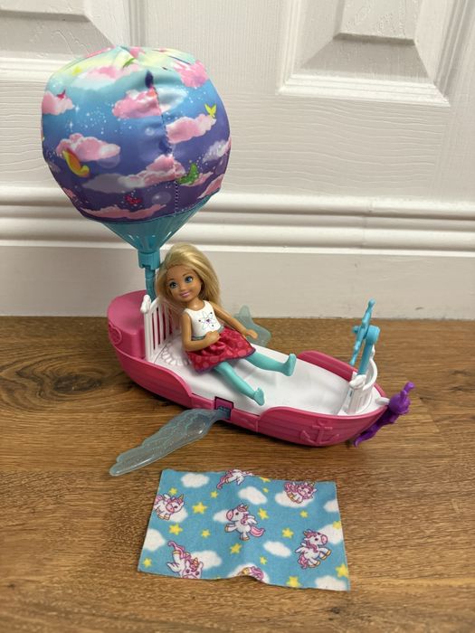 Barbie dreamtopia magiczna łódka chelsea