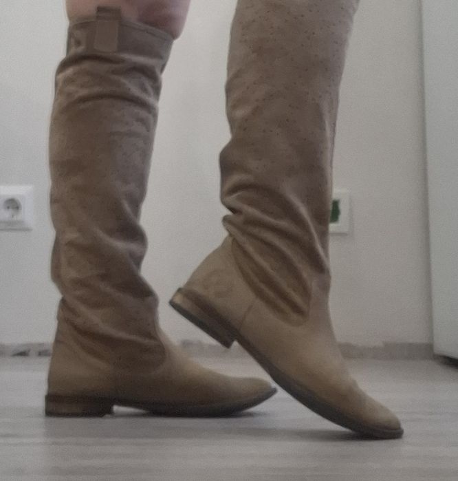 Сапожки чоботи шкіряні