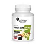 Morwa Biała z Cynamonowcem i Chromem 500 mg (180 tab) Aliness