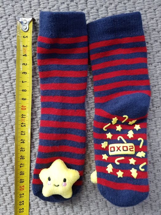 2 pary świątecznych skarpetek SOXO 12 m