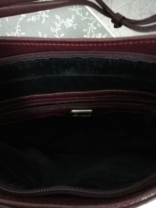 Mala de senhora em pele