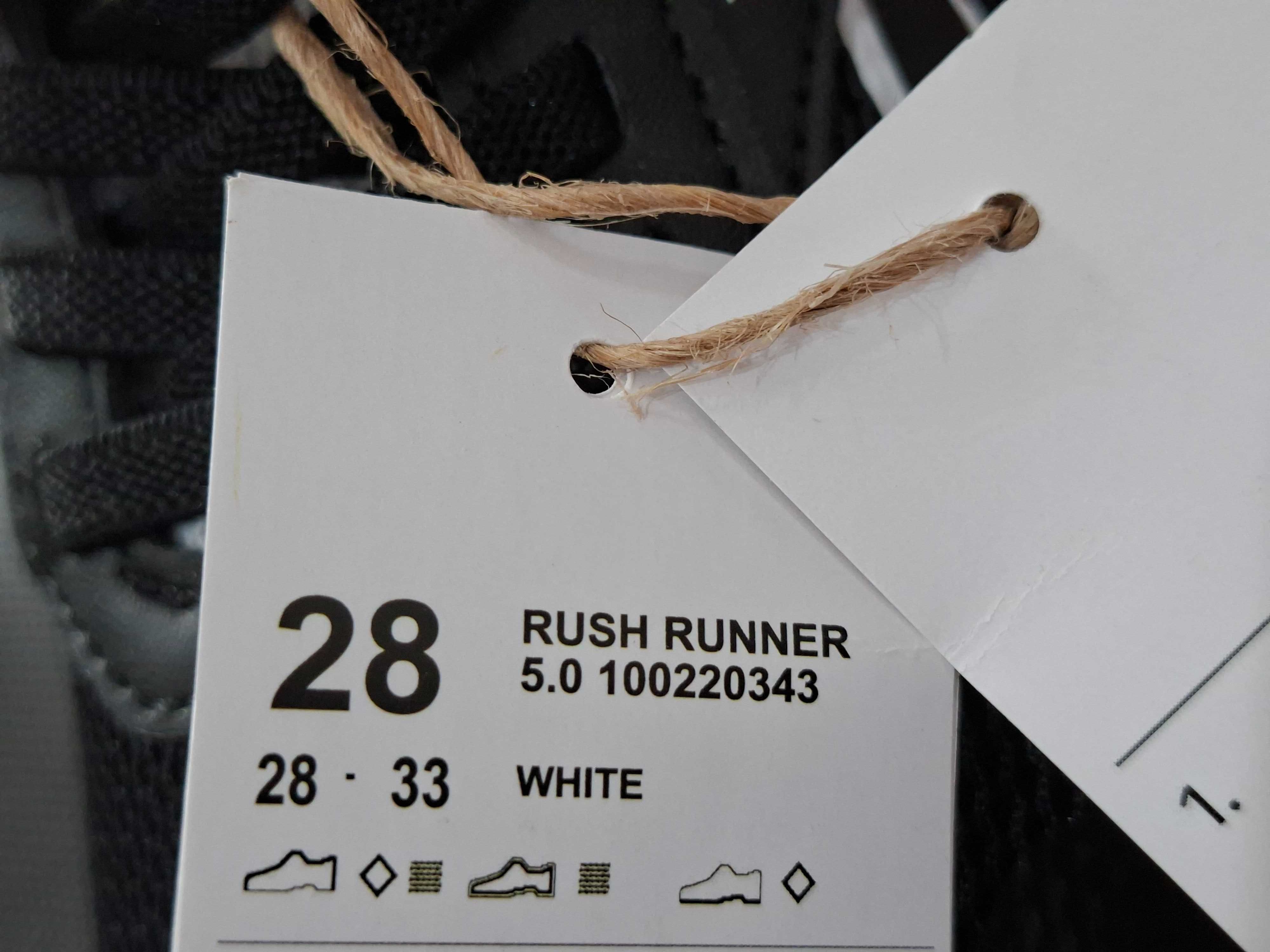 NOWE buty Sneakersy Reebok Rush Runner 5.0 rozmiar 28 chłopięce