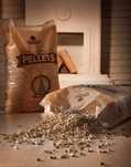 Пелети деревні Virgin Wood Pellets, білі, 6 мм, без кори, клас А1.