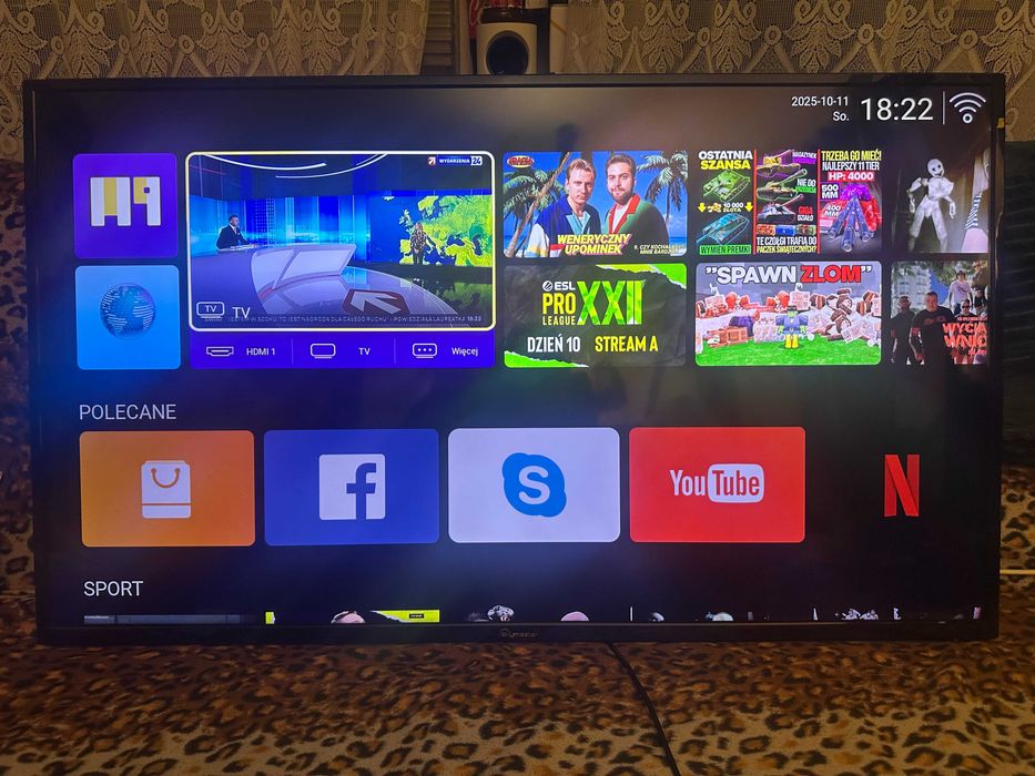 Telewizor SKYMASTER 50SUA2505 50" LED 4K Android TV