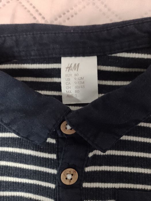 Koszule chłopiec r.80