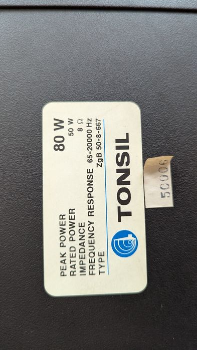 Kolumna Tonsil głośnik centralny ZgB 50-8-667