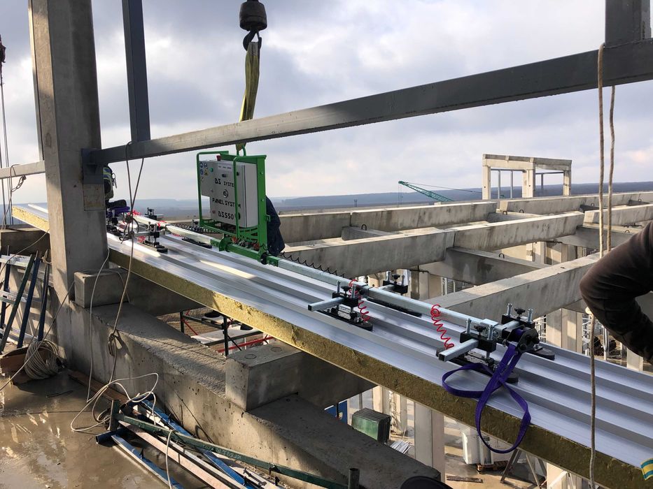 Wynajem chwytak próżniowy najem przyssawka ssawka do płyt warstowych