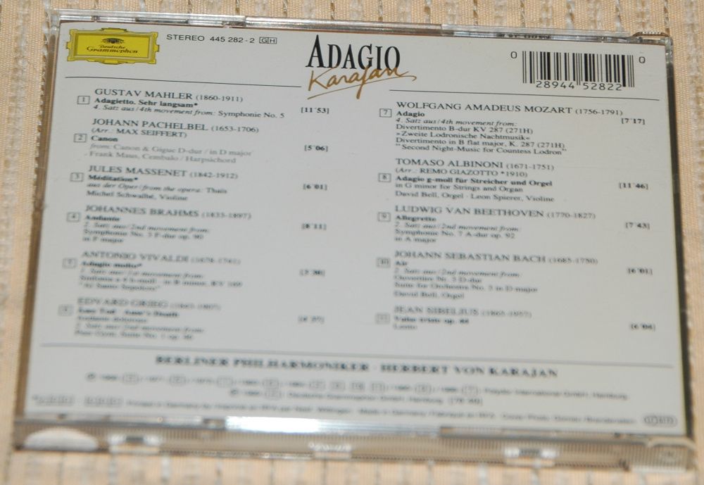 CD Adagio Karajan