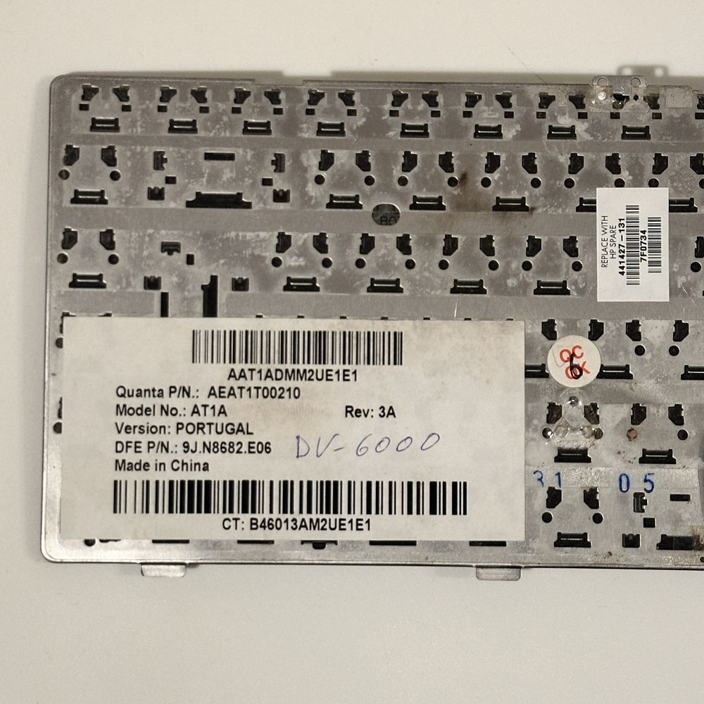 Teclado PT para HP dv6000