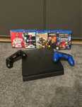Konsola Sony Playstation PS4 Slim 1TB (1000GB) + 2 pady + 5 gier