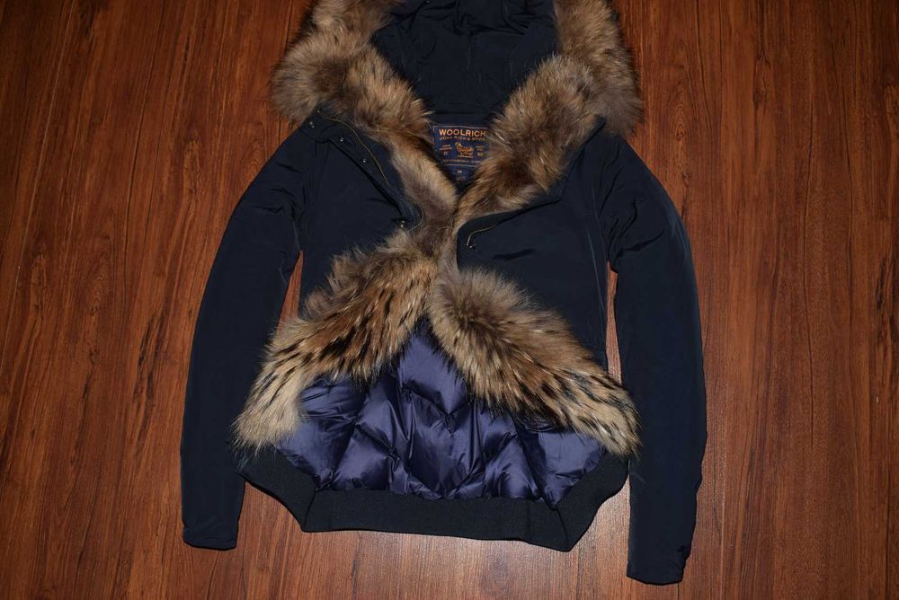 Woolrich Down Fur Jacket (Женская Зимняя Куртка Пуховик Moncler )