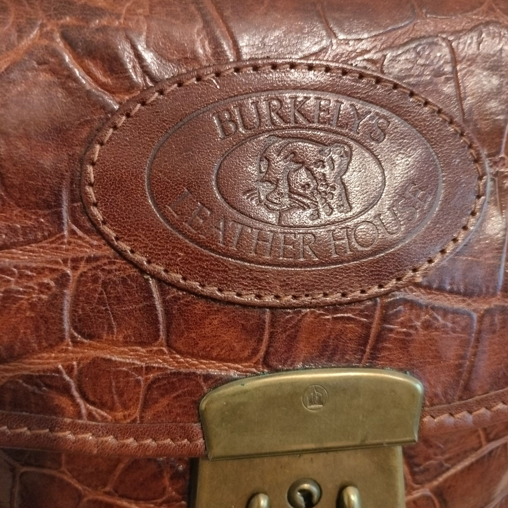 Stylowa torebka vintage holenderskiej marki Burkely