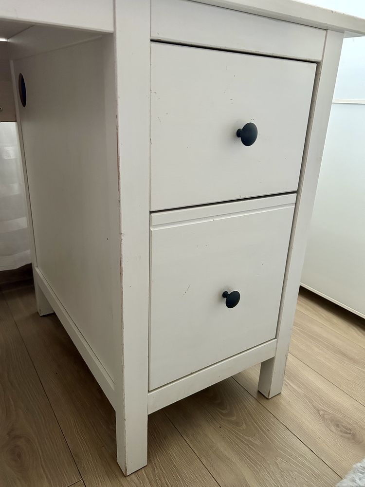 Biurko Ikea Hemnes 155x65 białe
